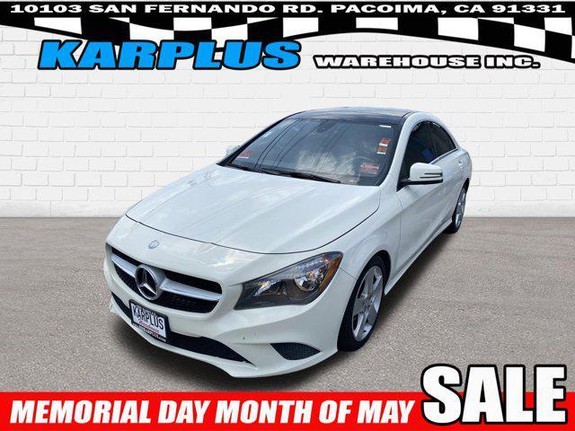 used 2016 Mercedes-Benz CLA-Class car, priced at $14,479
