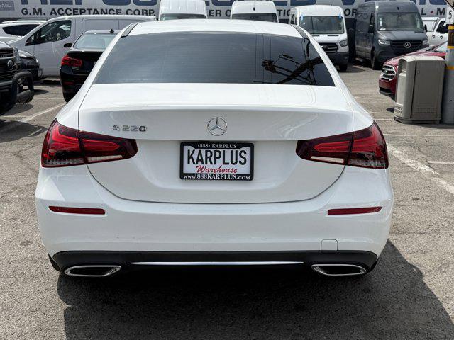 used 2021 Mercedes-Benz A-Class car, priced at $21,480