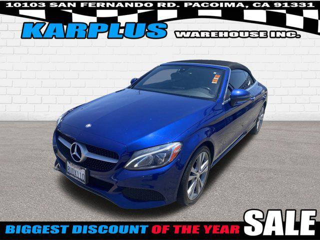 used 2017 Mercedes-Benz C-Class car, priced at $17,437