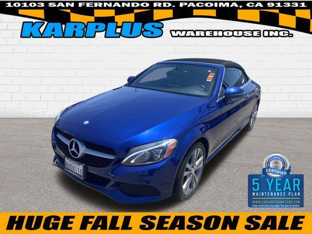 used 2017 Mercedes-Benz C-Class car, priced at $17,995