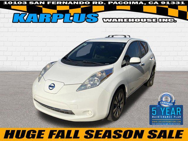 used 2015 Nissan Leaf car, priced at $5,844