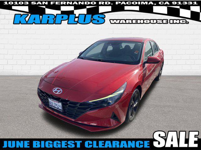 used 2021 Hyundai Elantra car, priced at $14,477