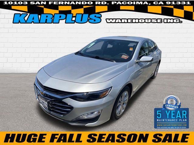 used 2021 Chevrolet Malibu car, priced at $13,642