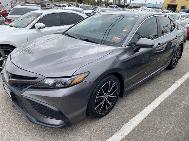 used 2021 Toyota Camry car, priced at $18,491