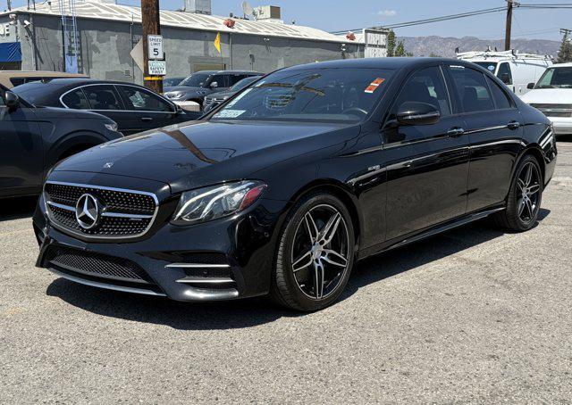 used 2018 Mercedes-Benz AMG E 43 car, priced at $27,499