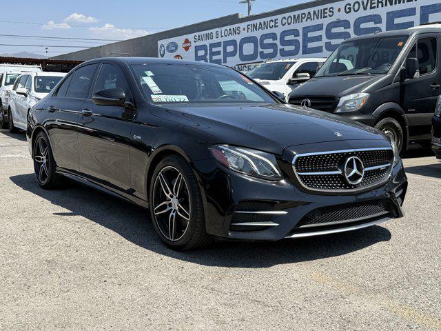 used 2018 Mercedes-Benz AMG E 43 car, priced at $27,499