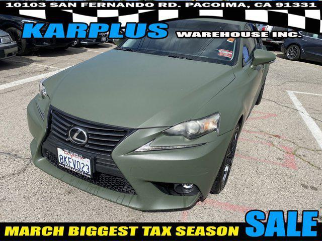 used 2016 Lexus IS 200t car, priced at $18,477