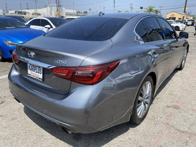 used 2018 INFINITI Q50 car, priced at $18,347