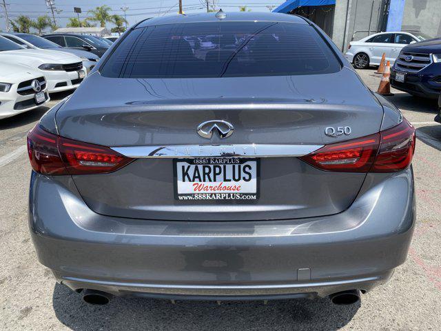 used 2018 INFINITI Q50 car, priced at $18,347