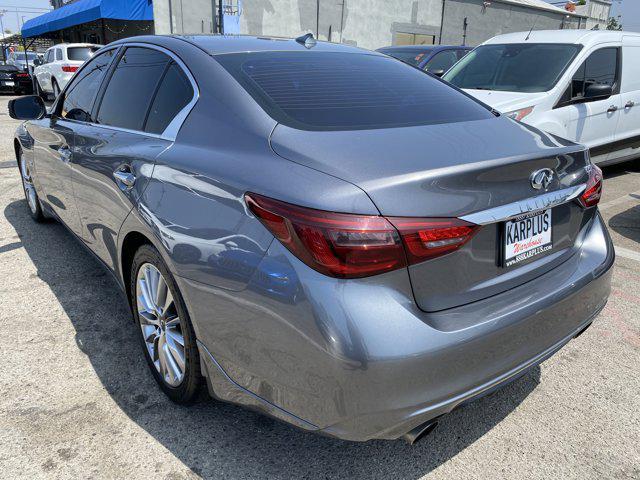 used 2018 INFINITI Q50 car, priced at $18,347