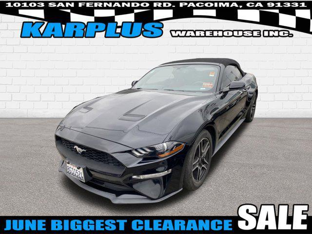 used 2018 Ford Mustang car, priced at $15,977