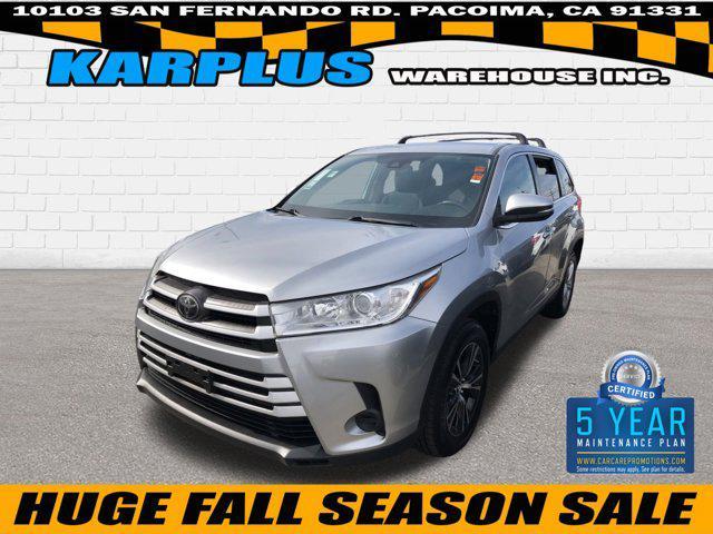 used 2019 Toyota Highlander car, priced at $19,987