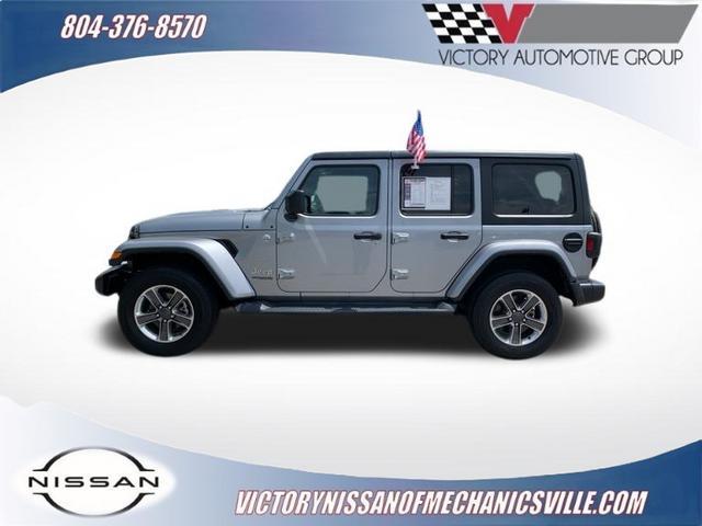 used 2021 Jeep Wrangler Unlimited car, priced at $32,084