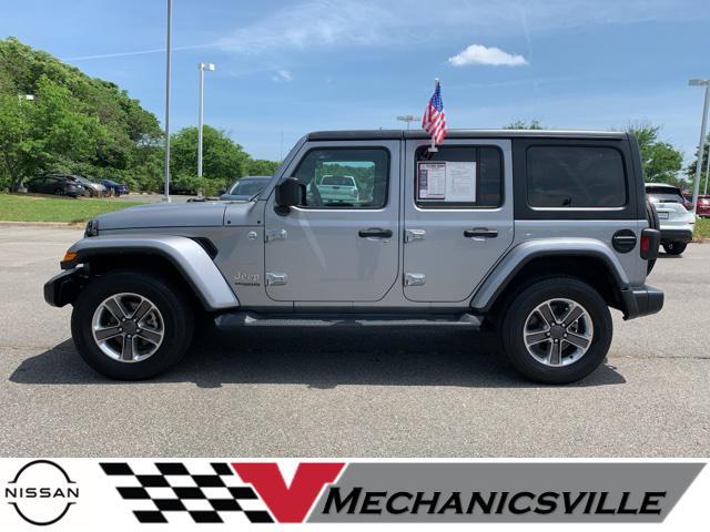 used 2021 Jeep Wrangler Unlimited car, priced at $32,084