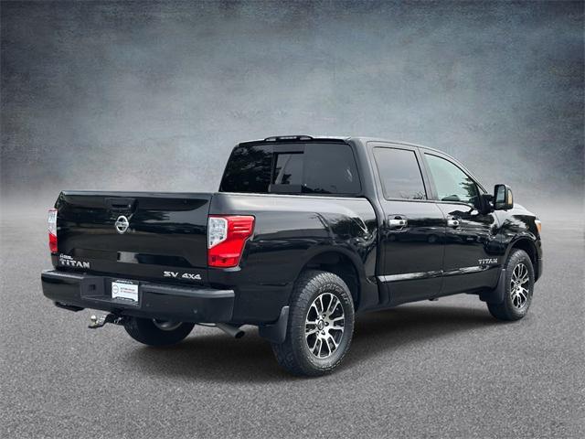 used 2021 Nissan Titan car, priced at $30,690