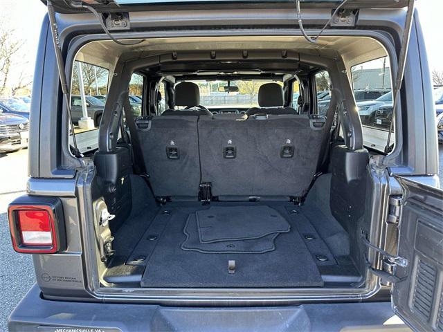 used 2022 Jeep Wrangler Unlimited car, priced at $32,379