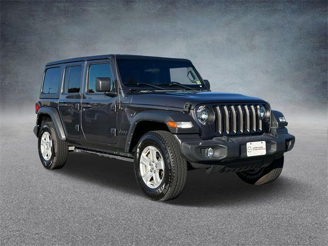 used 2022 Jeep Wrangler Unlimited car, priced at $32,379