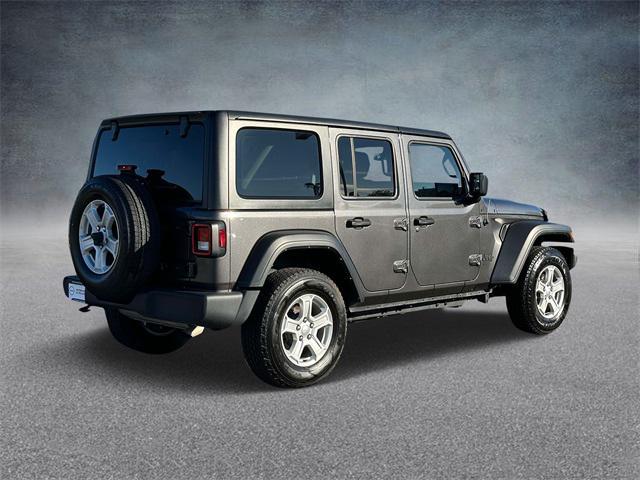 used 2022 Jeep Wrangler Unlimited car, priced at $32,379