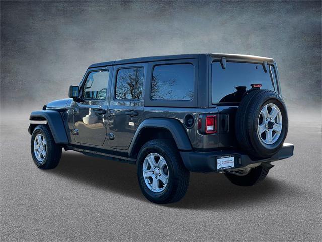 used 2022 Jeep Wrangler Unlimited car, priced at $32,379