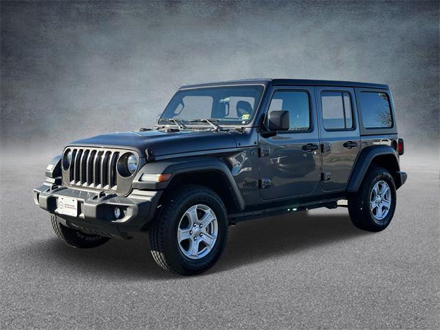 used 2022 Jeep Wrangler Unlimited car, priced at $32,379