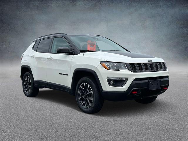 used 2021 Jeep Compass car, priced at $18,985