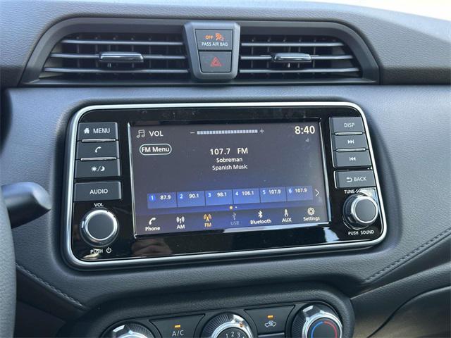 new 2025 Nissan Versa car, priced at $20,188