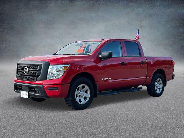 used 2021 Nissan Titan car, priced at $25,576