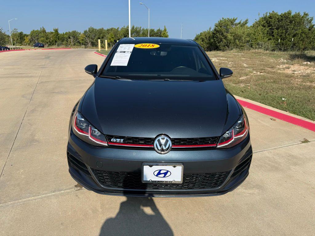 used 2018 Volkswagen Golf GTI car, priced at $18,205