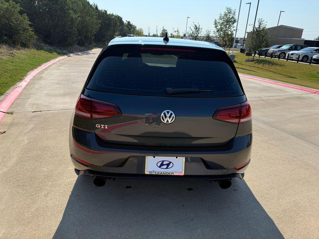 used 2018 Volkswagen Golf GTI car, priced at $18,205