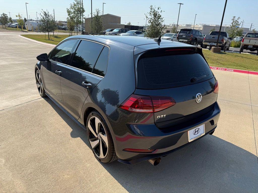 used 2018 Volkswagen Golf GTI car, priced at $18,205