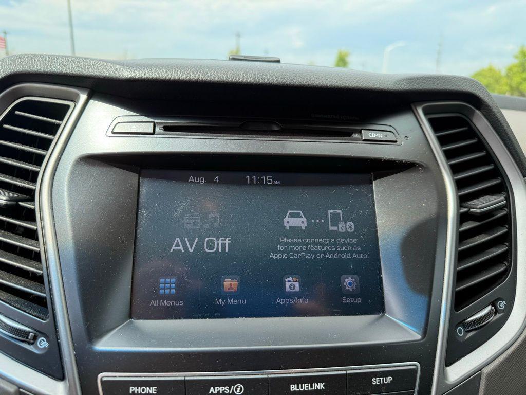 used 2017 Hyundai Santa Fe car, priced at $11,999