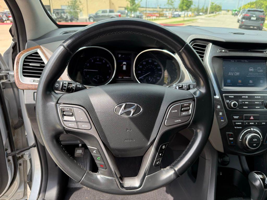 used 2017 Hyundai Santa Fe car, priced at $11,999