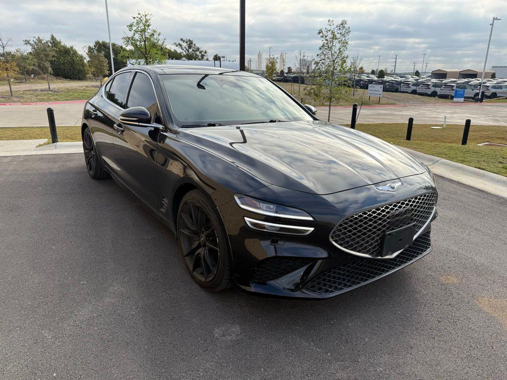 used 2022 Genesis G70 car, priced at $26,559