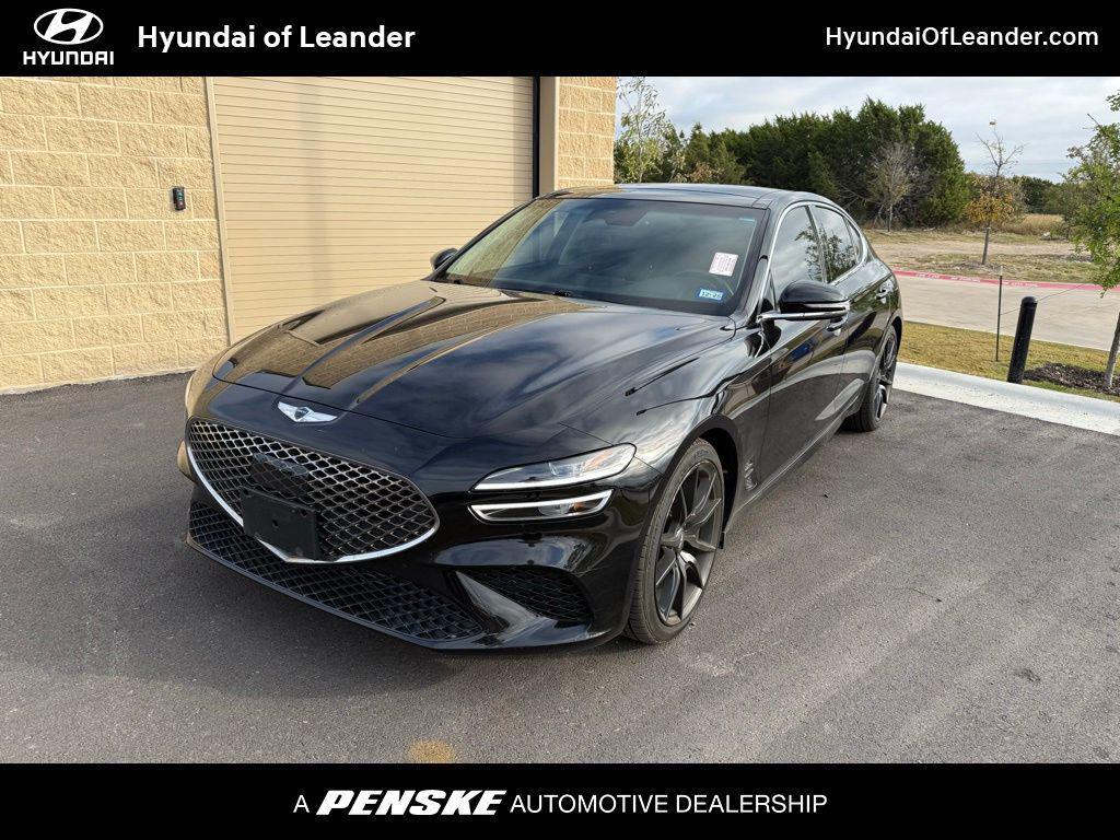 used 2022 Genesis G70 car, priced at $26,559