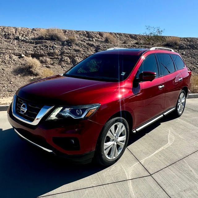 used 2019 Nissan Pathfinder car, priced at $15,000