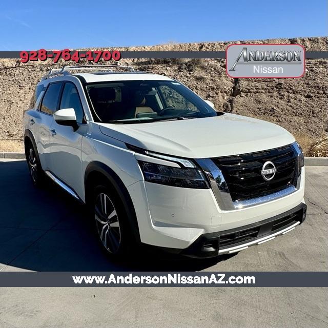 new 2024 Nissan Pathfinder car, priced at $46,075