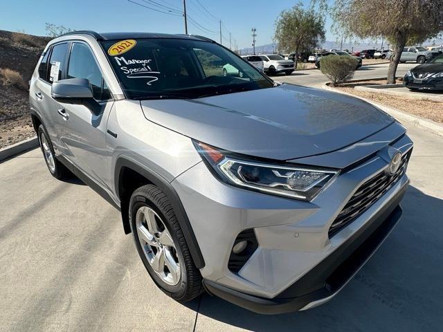 used 2021 Toyota RAV4 Hybrid car, priced at $29,644