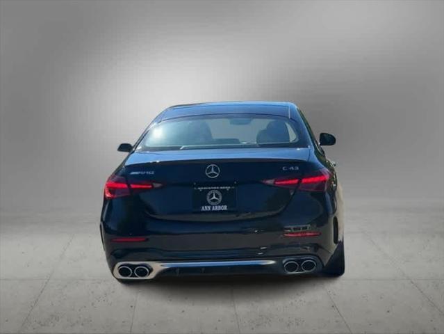 new 2024 Mercedes-Benz AMG C 43 car, priced at $63,991