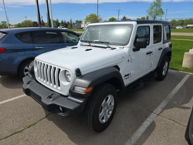used 2021 Jeep Wrangler Unlimited car, priced at $34,431