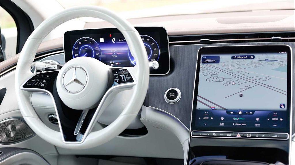 used 2023 Mercedes-Benz EQS 450 car, priced at $49,499