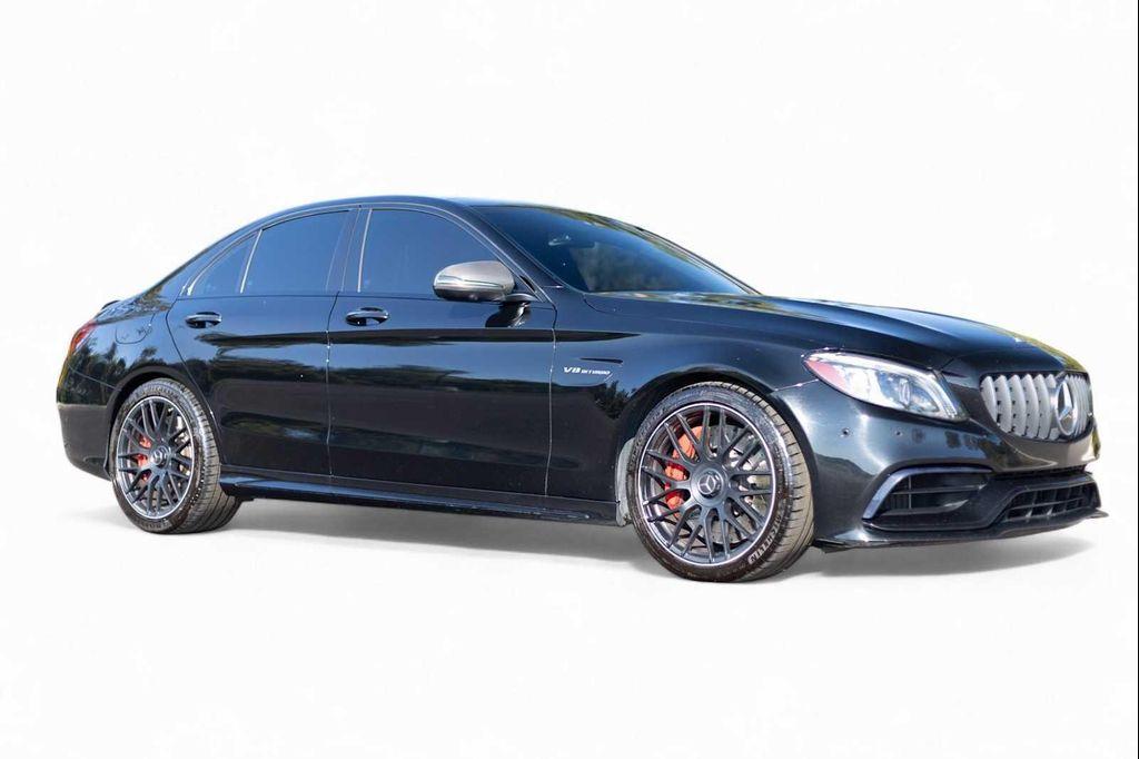 used 2019 Mercedes-Benz AMG C 63 car, priced at $43,999