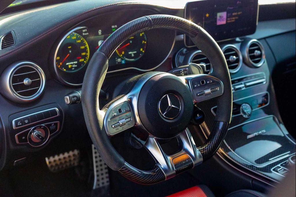 used 2019 Mercedes-Benz AMG C 63 car, priced at $43,999