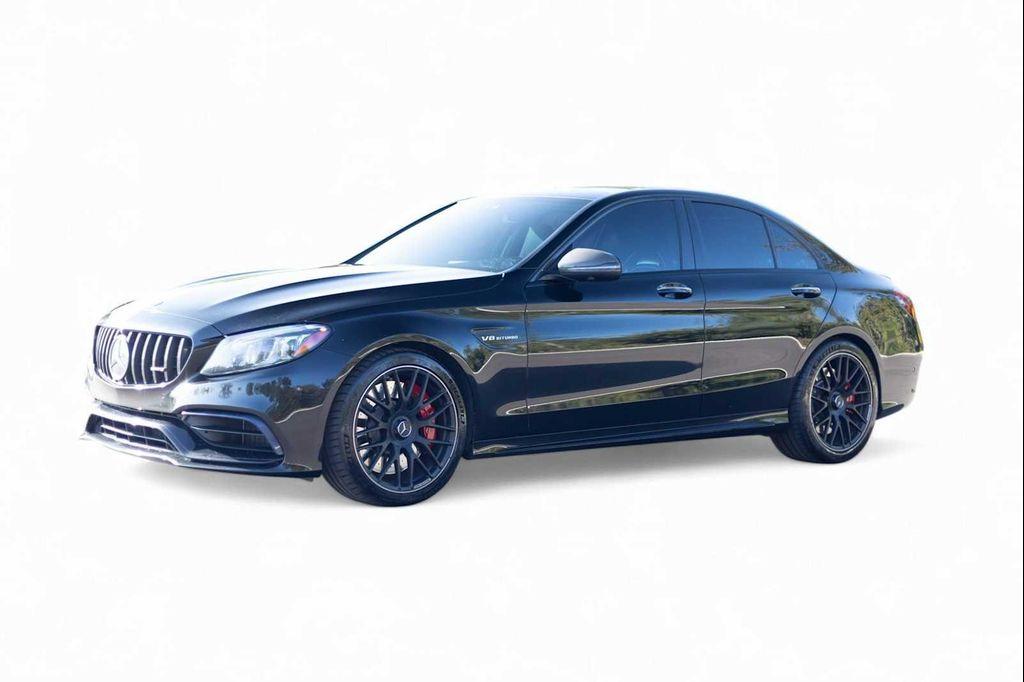 used 2019 Mercedes-Benz AMG C 63 car, priced at $43,999