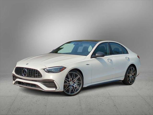 new 2024 Mercedes-Benz AMG C 43 car, priced at $74,015