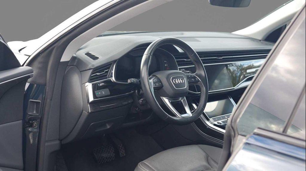 used 2023 Audi Q8 car, priced at $46,700