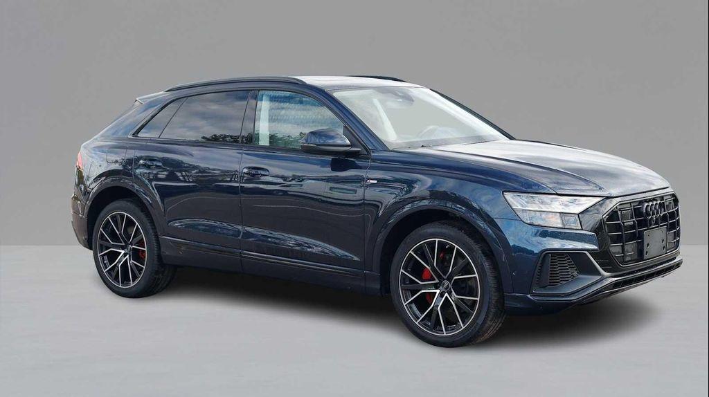 used 2023 Audi Q8 car, priced at $46,700