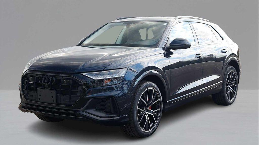 used 2023 Audi Q8 car, priced at $46,700