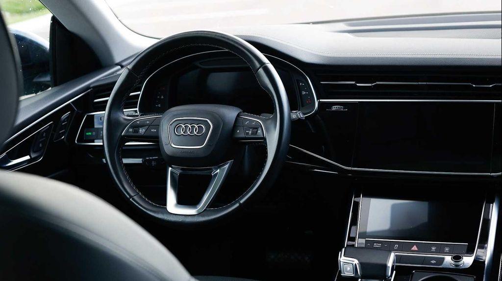 used 2023 Audi Q8 car, priced at $46,700