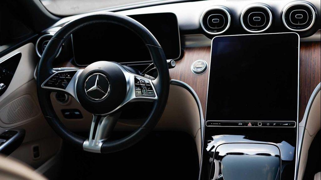 used 2023 Mercedes-Benz C-Class car, priced at $34,888