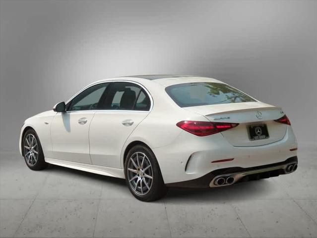 new 2025 Mercedes-Benz AMG C 43 car, priced at $70,250